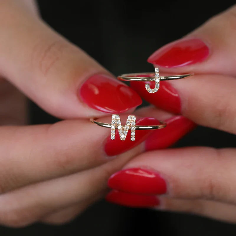 RADIANT LOVE INITIAL RING