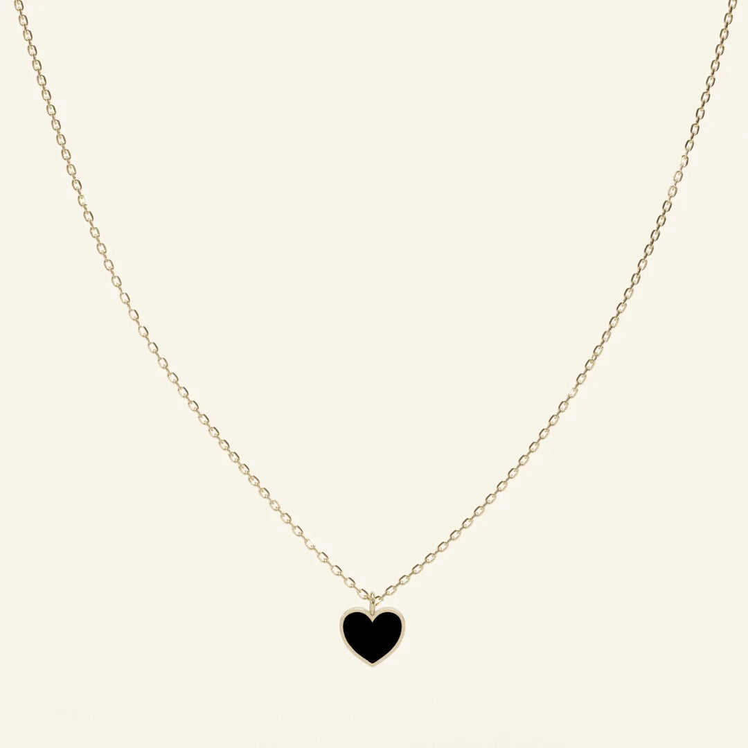 Enduring Love Necklace | Black