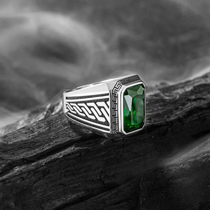 Ancient Greek Mythology - Emerald Ring