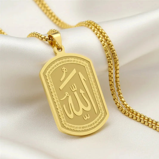 Allah Tag Necklace