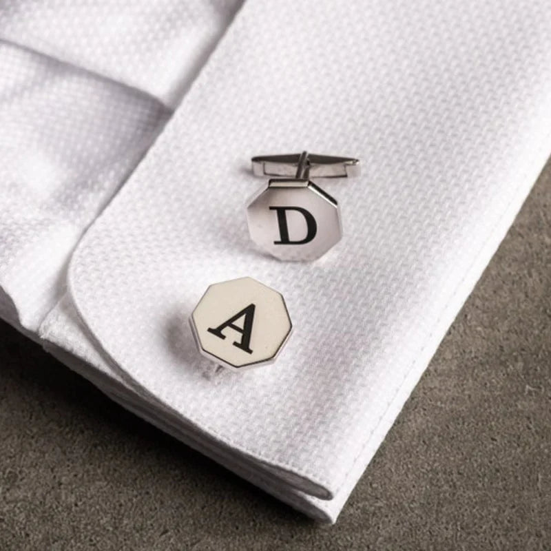 CLASSIC HEXAGON CUFFLINKS