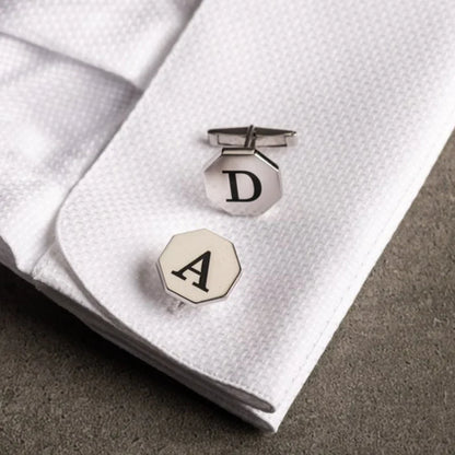 CLASSIC HEXAGON CUFFLINKS