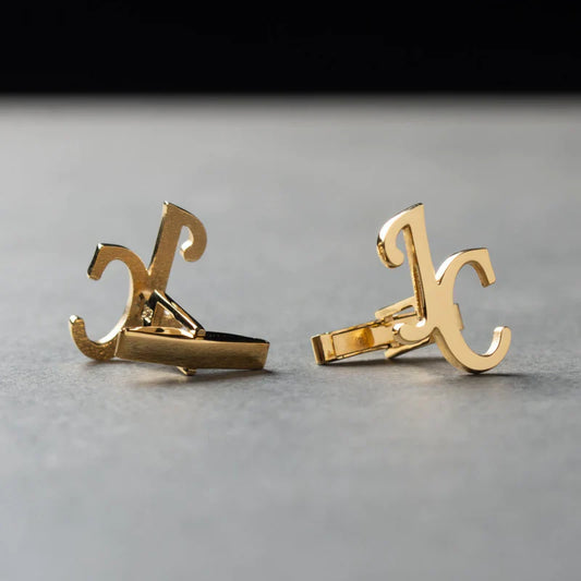 ITALIC PERSONALIZED CUFFLINKS