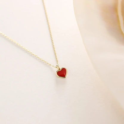 Enduring Love Necklace | Red