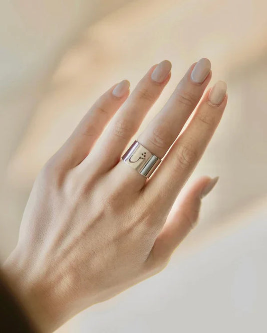 Arabic Initial Cutted Ring
