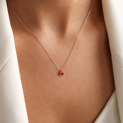 Enduring Love Necklace | Red