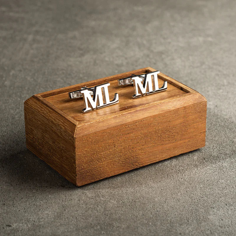 ALPHABETICAL CUFFLINKS