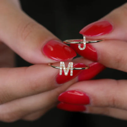 RADIANT LOVE INITIAL RING