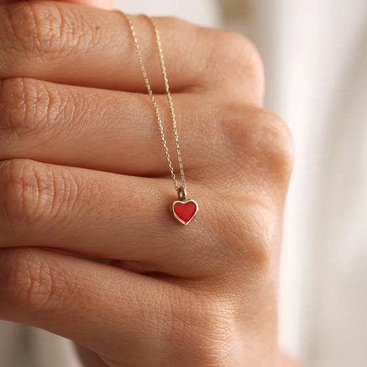 Enduring Love Necklace | Red