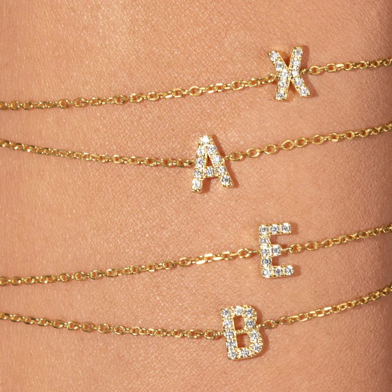DAINTY INITIAL BRACELET