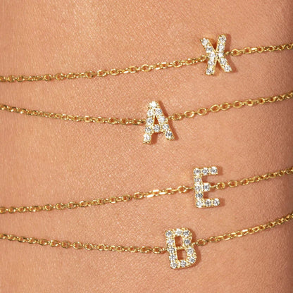 DAINTY INITIAL BRACELET