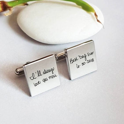 CUSTOM SQUARE CUFFLINKS