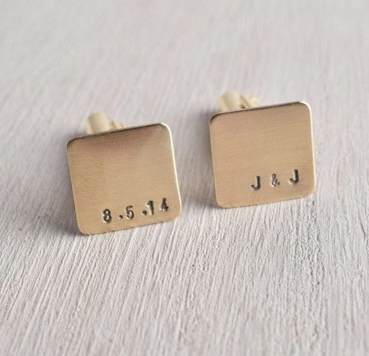 CUSTOM SQUARE CUFFLINKS