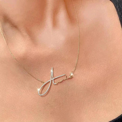 Diamond Signature Necklace