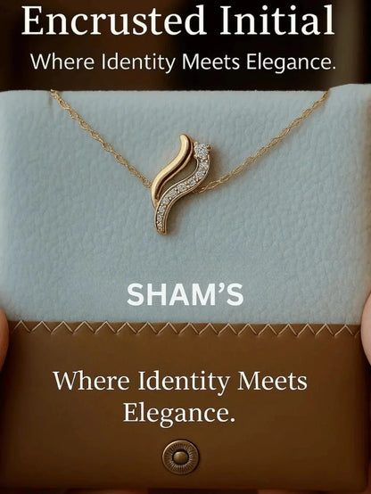 Arabic Initial Necklace