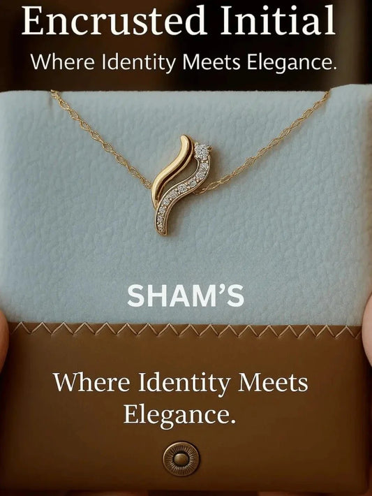 Arabic Initial Necklace