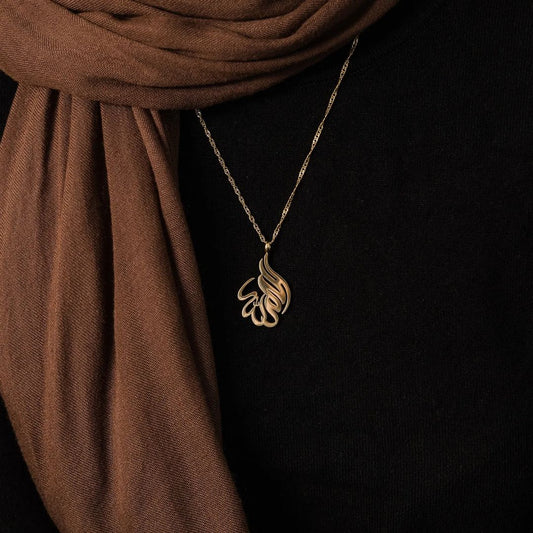 Calligraphy Necklace
