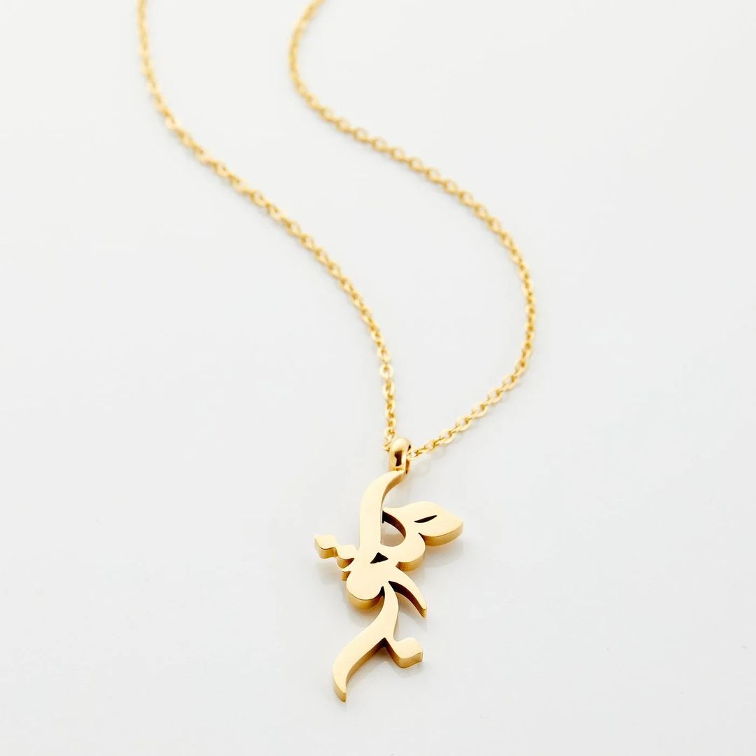 Calligraphy Necklace