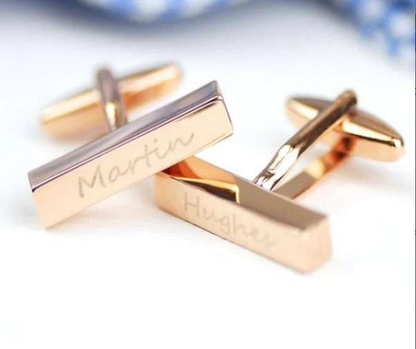 CUSTOM BAR CUFFLINKS