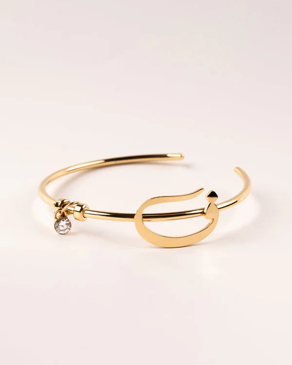 Arabic Letter Bracelet ف