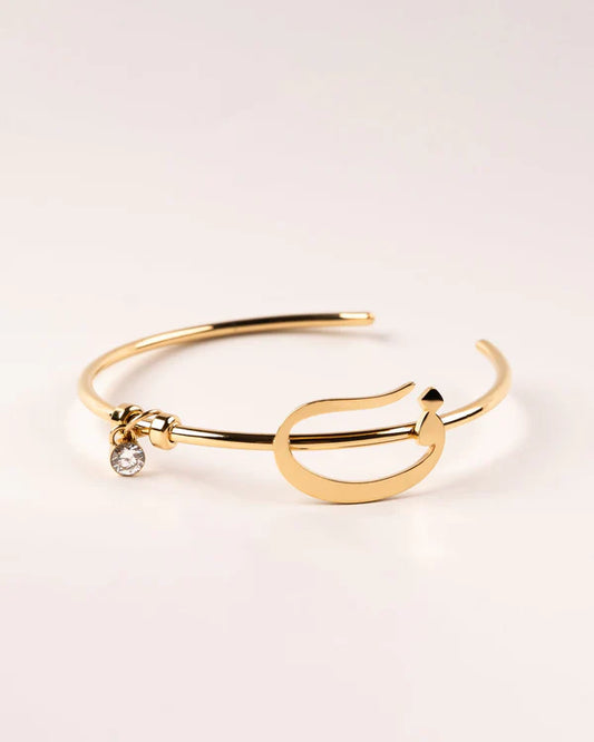 Arabic Letter Bracelet ف