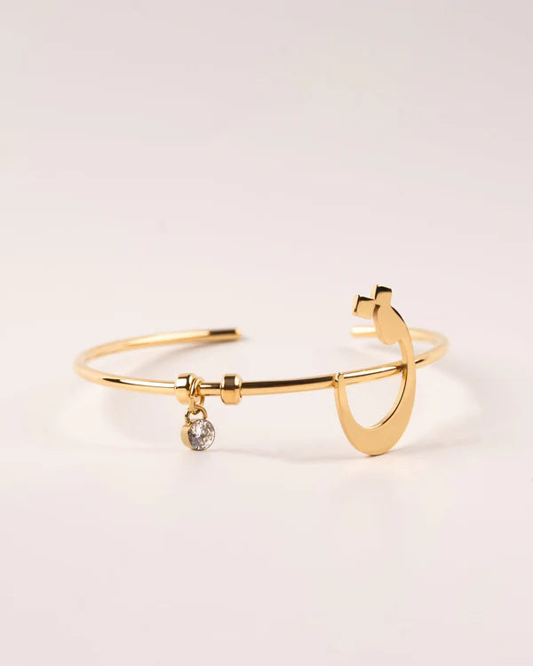 Arabic Letter Bracelet ق