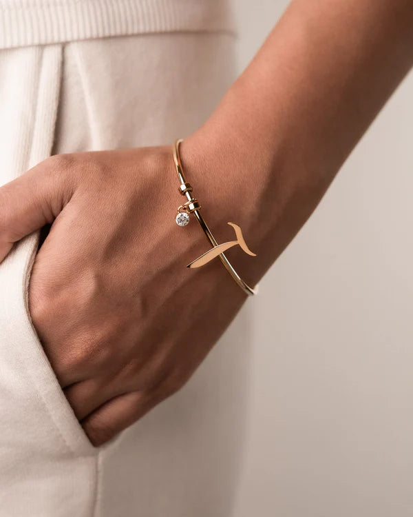 Arabic Letter Bracelet آ