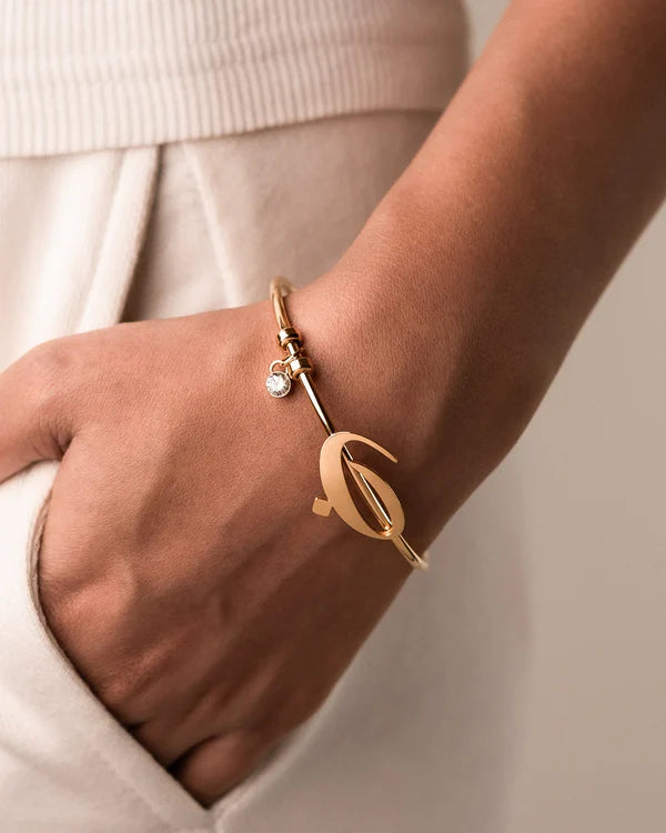 Arabic Letter Bracelet ب