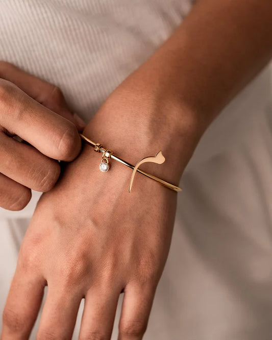 Arabic Letter Bracelet م