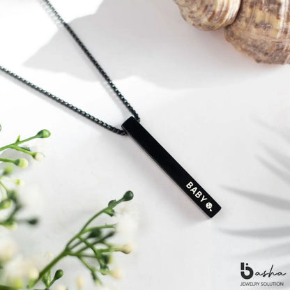 Engraved Name 3D Bar