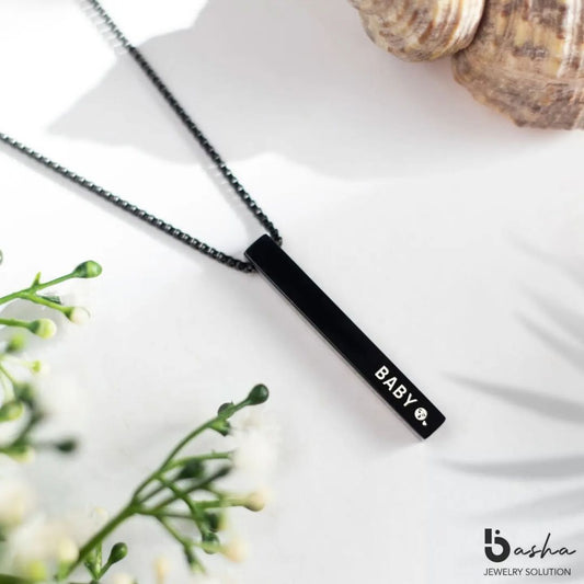 Engraved Name 3D Bar