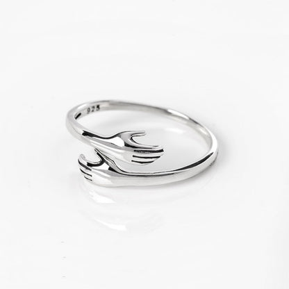 HUG RING - 925 SILVER
