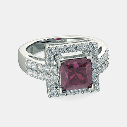 Royal Bloom Ring- 925 Silver