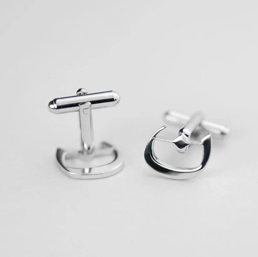 Calligraphed Initial Cufflinks