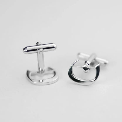 Calligraphed Initial Cufflinks