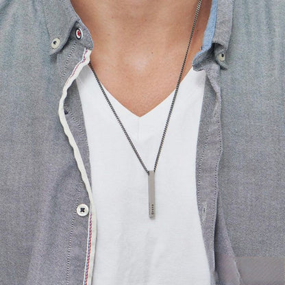 BAR NECKLACE - MEN