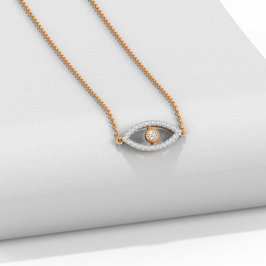 Evil Eye Necklace - 925 Silver