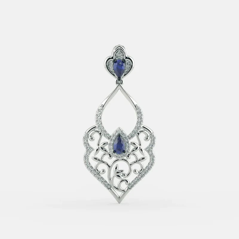 Exquisite Earrings - 925 Silver