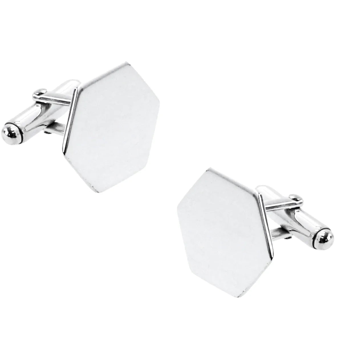 CLASSIC HEXAGON CUFFLINKS