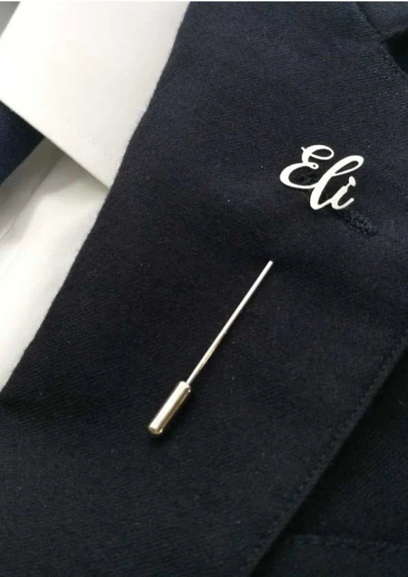 INITIAL LAPEL PIN