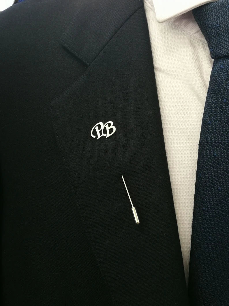 INITIAL LAPEL PIN