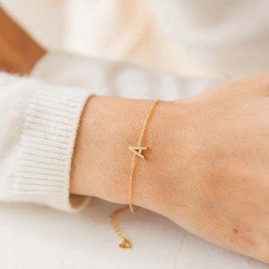 DAINTY ALPHA BRACELET