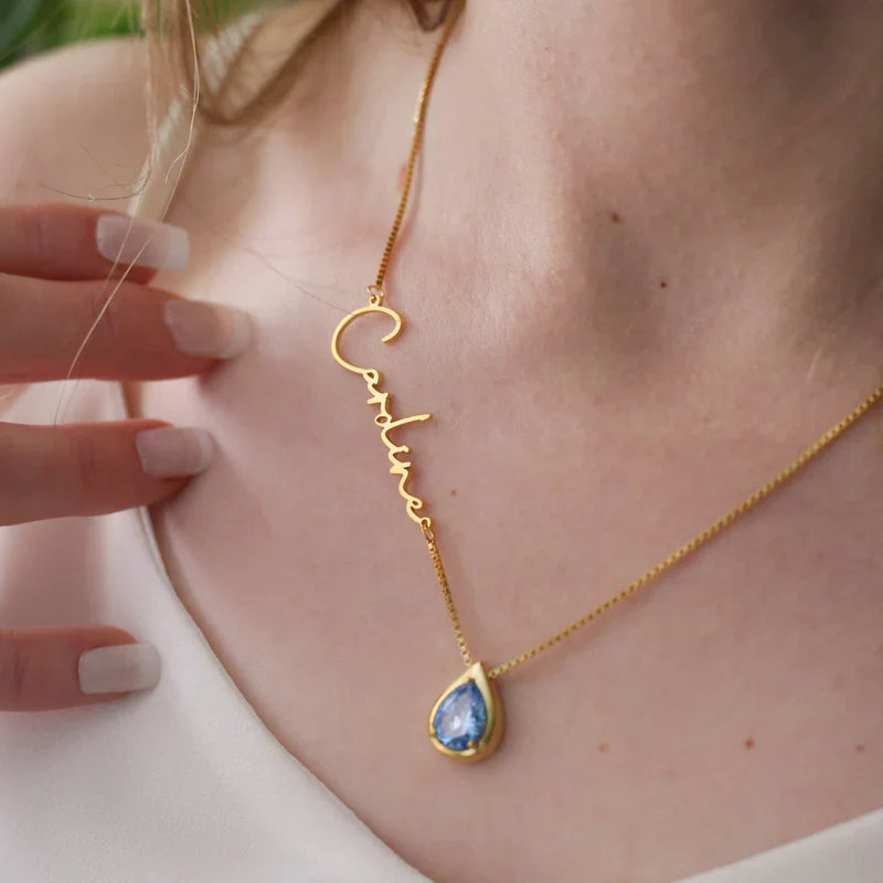 SIGNATURE BIRTHSTONE NECKLACE