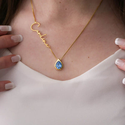 SIGNATURE BIRTHSTONE NECKLACE