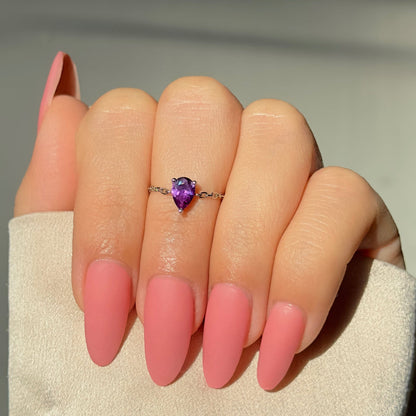 MYSTICAL MOONBEAM AMETHYST RING