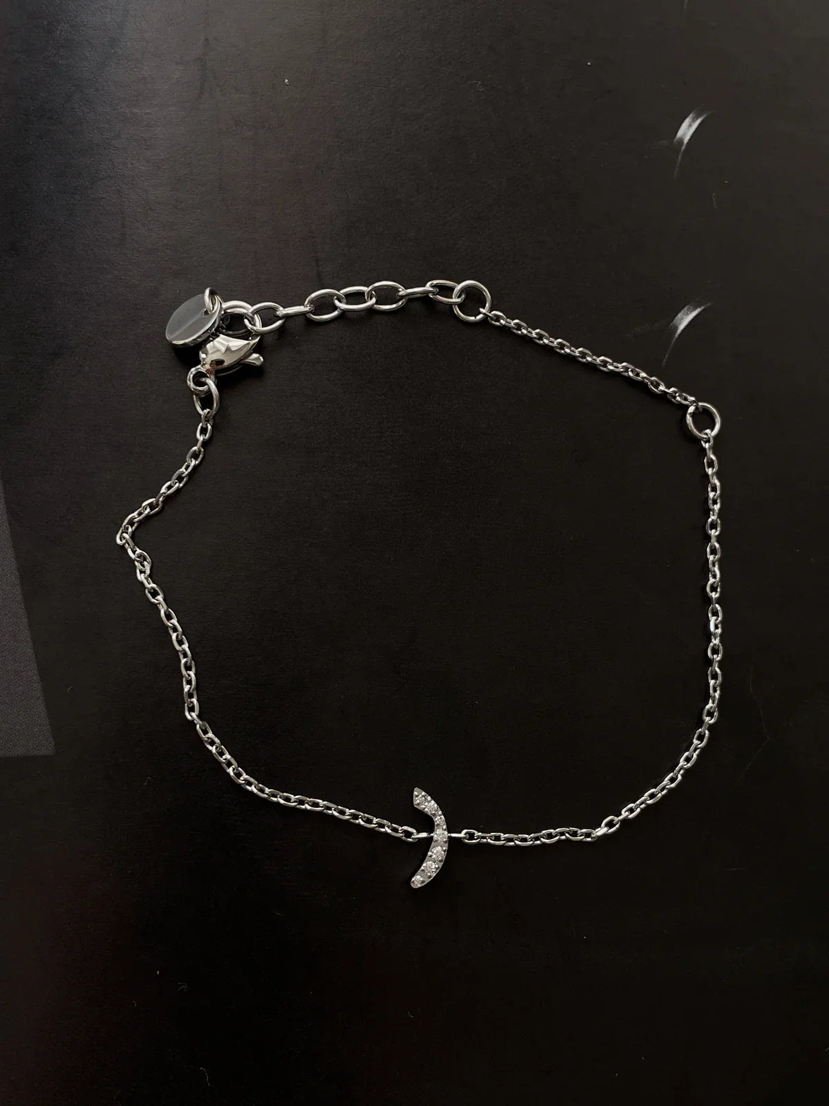 Dazzling Arabic Initial Bracelet