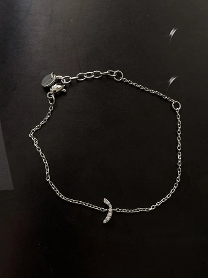 Dazzling Arabic Initial Bracelet