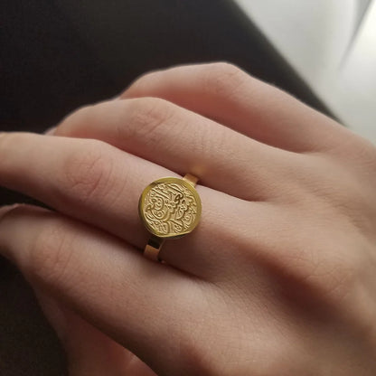 Inna Ma'al Usri Yusra Ring | Remembrance of Hope & Relief