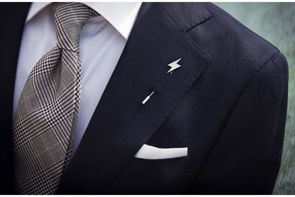 LIGHTNING BOLT LAPEL PIN