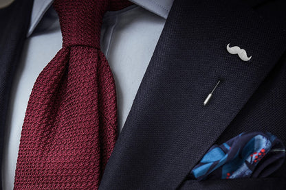 MUSTACHE LAPEL PIN